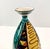 Yellow Vintage Lacquered Ceramic Vase with Geometric Patterns, 1950s For Sale - Image 8 of 11
