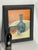 1961 Mid-Century Modern Still Life With Blue Glass Bottle, Signed For Sale - Image 11 of 12