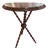 Antique English Mahogany Bobbin Table with Tripod Legs, 1800s For Sale