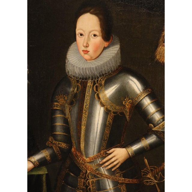 Workshop of Giusto (O Justus) Sustermans, Portrait of Ferdinand II De' Medici, 1650, Oil on Canvas, Framed For Sale - Image 7 of 15
