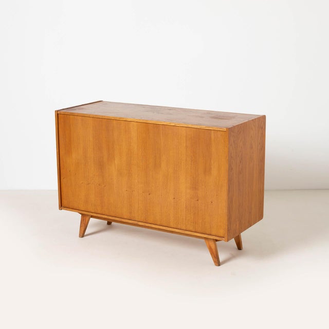 Sideboard with Sliding Door by Jiří Jiroutek for Interier Praha, Former Czechoslovakia, 1960s For Sale - Image 6 of 14