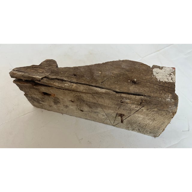 17th Century 17th Century French Country Poplar Corbels - A Pair For Sale - Image 5 of 15