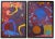 This diptych oil on canvas demonstrates the visual artistry & interpretation inherent in Adlers abstract pieces. Painted...