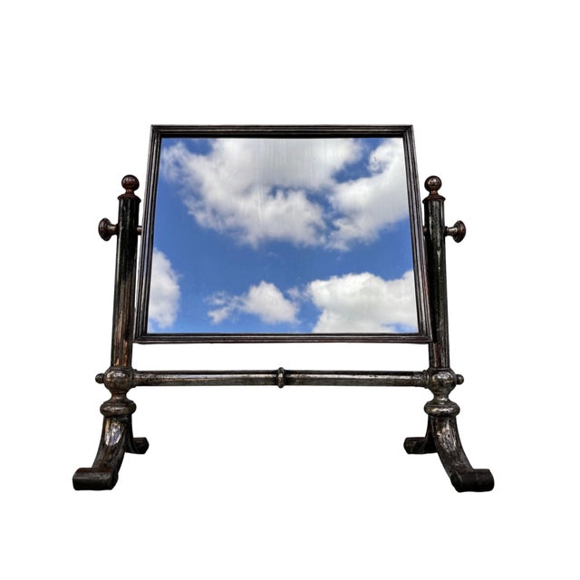 Traditional Late 19th Century Cheval Vanity Mirror For Sale - Image 3 of 15