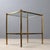 Metal Vintage Brass Coffee Table with Double Glass Tops, 1970s For Sale - Image 7 of 8