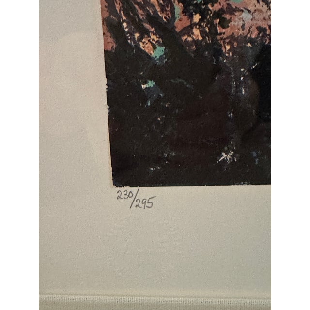 Wood Mark King "Morning Workout" Equestrian Series, Limited Edition Serigraph Print, Signed, 230/295, Coa For Sale - Image 7 of 9