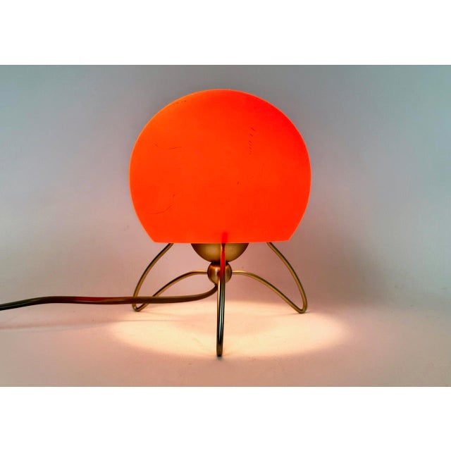 1980s Murano Glass Tripod Table Lamp from Sölken Leuchten, 1980s For Sale - Image 5 of 9