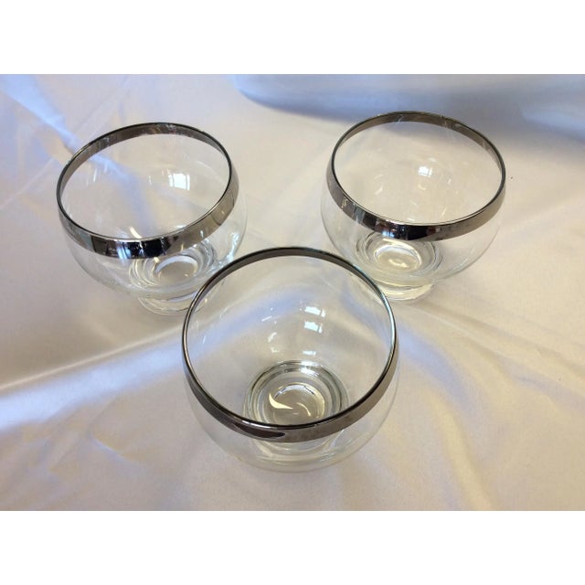 Dorothy Thorpe Style Cocktail Glasses - Set of 3 For Sale - Image 10 of 13