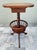 Vintage 20th Century Tri-Leg With Basket Wood Accent Table For Sale - Image 9 of 10