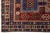 1900 - 1909 5 X 7 Vintage Caucasian Red Wool Rug With Allover Geometric Motif For Sale - Image 5 of 8