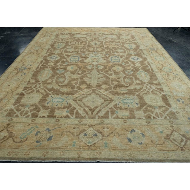 Turkish Oushak Rug 9'7" x 12'6" #18639 Explore a curated collection of hallway runners, wool rugs, and handmade...