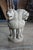 Monumental Capital of Ashoka Sculptural Lion Marble Statue Pedestal Center Table For Sale - Image 4 of 15