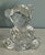 Waterford Crystal VTG Waterford Crystal Teddy Bear W Block Figurine Paperweight 3" Made in Ireland For Sale - Image 4 of 12
