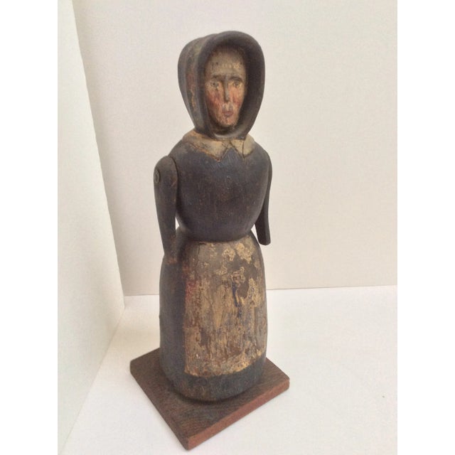 Folk Art Portrait Sculpture For Sale - Image 11 of 11