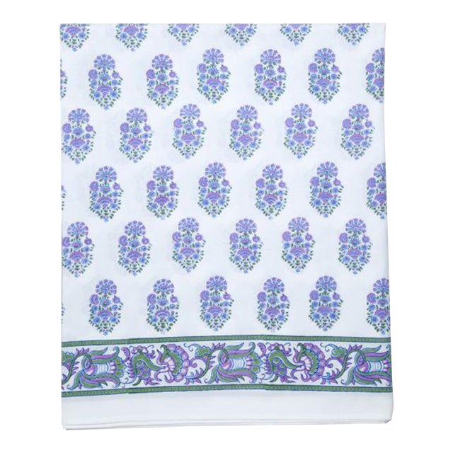 Riya Queen Lavender/Blue Fitted Sheet For Sale
