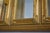Glass French Gold Gilt Etched Glass Wall Cabinet For Sale - Image 7 of 11