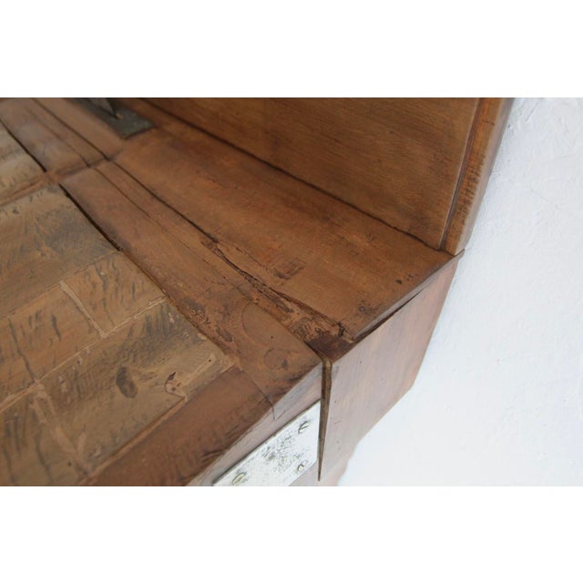 Large Vintage Art Deco Butcher's Block Table, 1930s For Sale - Image 10 of 18