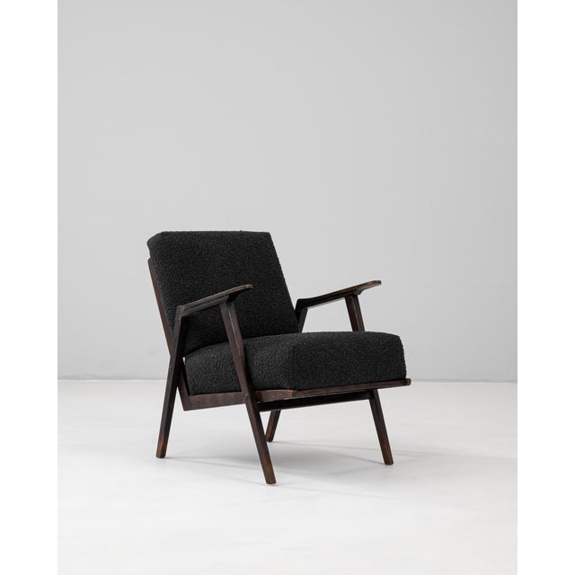 20th Century Czech Upholstered Armchair For Sale In Greensboro - Image 6 of 18