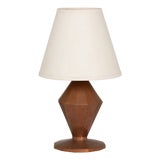 Art Deco Table Lamp in Copperwork, 1930 For Sale