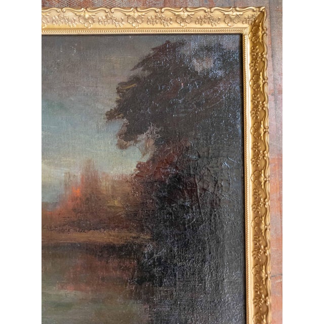Early 20th Century American Tonalist Landscape Painting by George Burroughs Torrey For Sale - Image 4 of 16