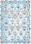 Lavable Machine Woven Rug Blue 3x4 For Sale - Image 4 of 4