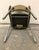 Rare Vintage MCM Thonet Desk Office Chair W Wooden Arms and Chrome Legs For Sale In Boston - Image 6 of 12