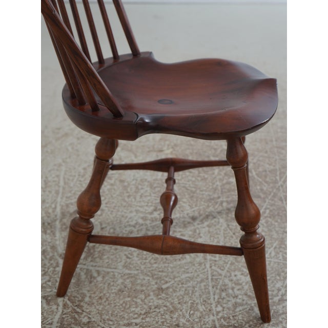 Set of 4 Dr Dimes Bow Back Windsor Dining Chairs For Sale - Image 12 of 18