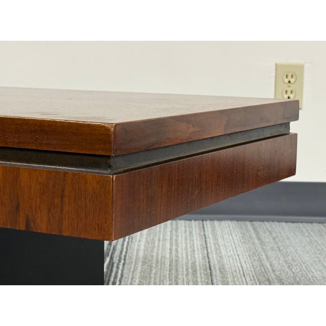 Lane Mid-Century Modern Walnut Coffee Table For Sale In Saint Louis - Image 6 of 7