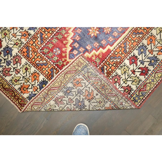 Turkish Anatolian Prayer Niche Rug rug no.j4310 For Sale - Image 4 of 6