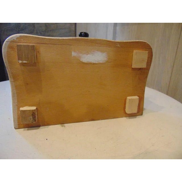 Wood Wooden Children's Vanity Mirror from Novy Jicin, 1972 For Sale - Image 7 of 9