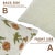 Fabdivine Handmade Block Printed Cushion Cover 18x18 Inch Viscose Linen- Kirti For Sale - Image 4 of 5