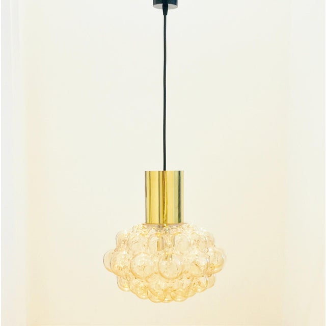 Stunning mid-century modern ceiling light/pendant by helena tynell for limburg (germany, 1960s). Beautiful design and high...