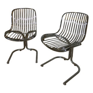 Set of Italian Radiofreccia Chairs by Gastone Rinaldi for Rima, 1970s For Sale