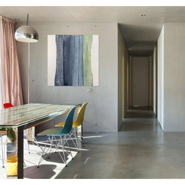 Acrylic on canvas Edition: Unique, Unframed. The textured appearance of her paintings emanates from the intervention of...