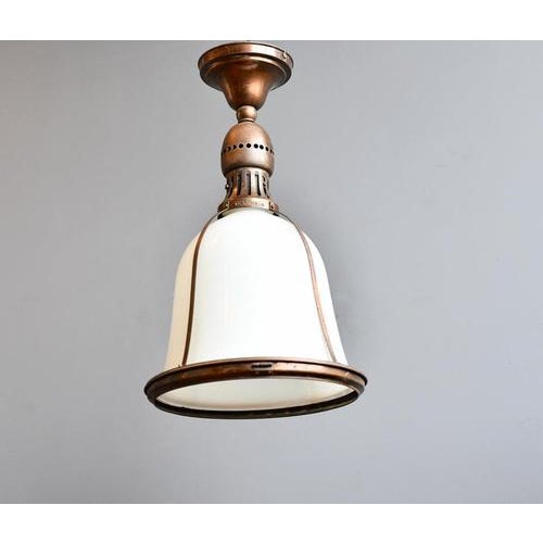 Metal Kandem Model 502 Pendant Light by Marianne Brandt, 1920s For Sale - Image 7 of 10