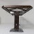 Vintage Sculptural Table in Chestnut, 1970s For Sale - Image 18 of 18