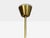 1950s Swedish Modern, Pendant Light, Etched Opal Glass, Brass For Sale - Image 10 of 11