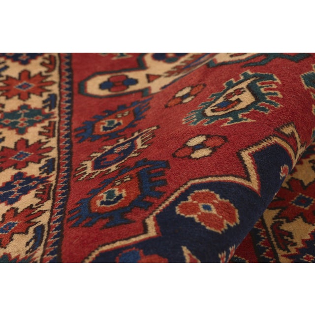 Vintage Afghani Rug, 02'08 X 11'07 For Sale In Dallas - Image 6 of 10
