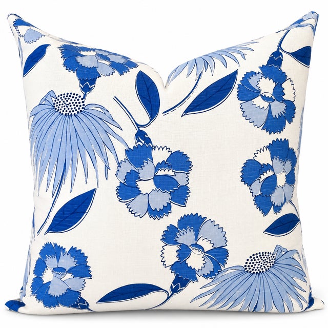 "Bouquet Toss" by Celerie Kemble for Schumacher 24" x 24" Decorative Pillow Pair Bring effortless color and sophisticated...