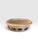 Italian 1990s Handmade Italian Glazed Ceramic Oval Planter With Applied Fruit Garland, New For Sale - Image 3 of 10