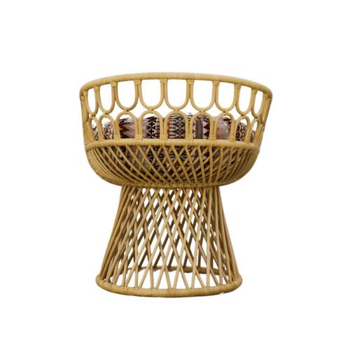 Not Yet Made - Made To Order Miss Lo Chair in Stained Rattan by Popus Editions For Sale - Image 5 of 8