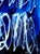 19.6" X 25.5" - Cy Twombly Inspired Abstract Original Oil Painting, Unframed For Sale - Image 4 of 7