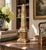 A beautifully proportioned antique Italian marble obelisk in richly veined shades of green and brown. The sculptural...