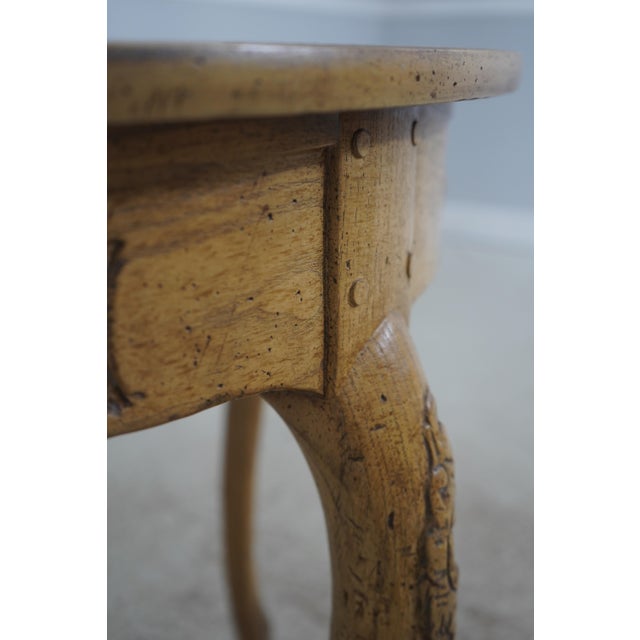 Baker French Demilune Gate Leg Flip Top Table For Sale - Image 14 of 18