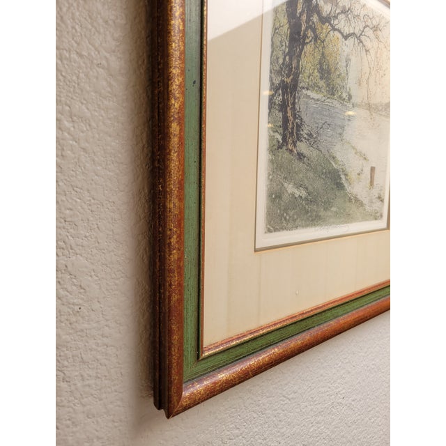 Etching of Persenberg Castle (Austria) by Luigi Kasimir (1881-1962) For Sale - Image 12 of 12