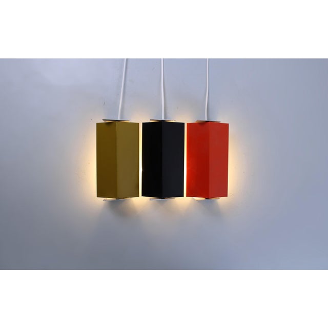 Adjustable Colored Metal Sconces by Anvia, 1960s, Set of 3 For Sale - Image 15 of 17