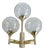 Large Vintage Glass Sconce from Sciolari For Sale