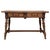 19th Century Solid Oak Baroque Fluted Leg Console Table For Sale - Image 9 of 9