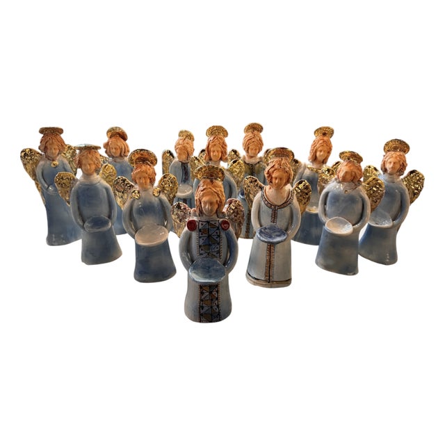 Angeli Ceramic by Domenico Pinto For Sale