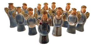 Angeli Ceramic by Domenico Pinto